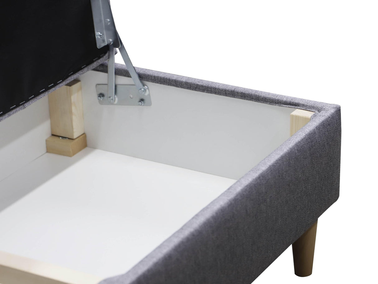 CORNER SOFA BED BRIAN 222CM + STORAGE PUFF / OTTOMAN MALMO 72 UNIVERSAL RIGHT/LEFT CORNER / BONELL SPINGS + FOAMTHIS MODEL IS UNIVERSAL WHICH MEANS YOU CAN CHOOSE CORNER SIDE DURING ASSEMBLYMADE IN MALMO FABRIC CLICK HERE3x PILLOWS INCLUDED2X STORAGE SPAC