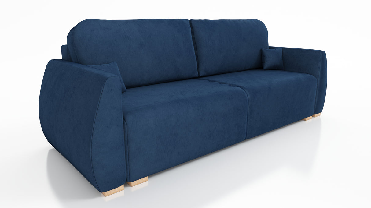 NEW! SOFA BED DALIA 221CM BONELL SPINGS + FOAM / CHOICE OF COLOR