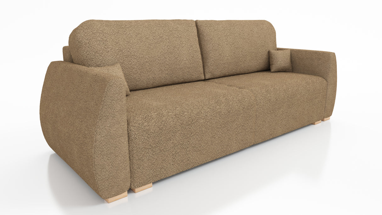 NEW! SOFA BED DALIA 221CM BONELL SPINGS + FOAM / CHOICE OF COLOR