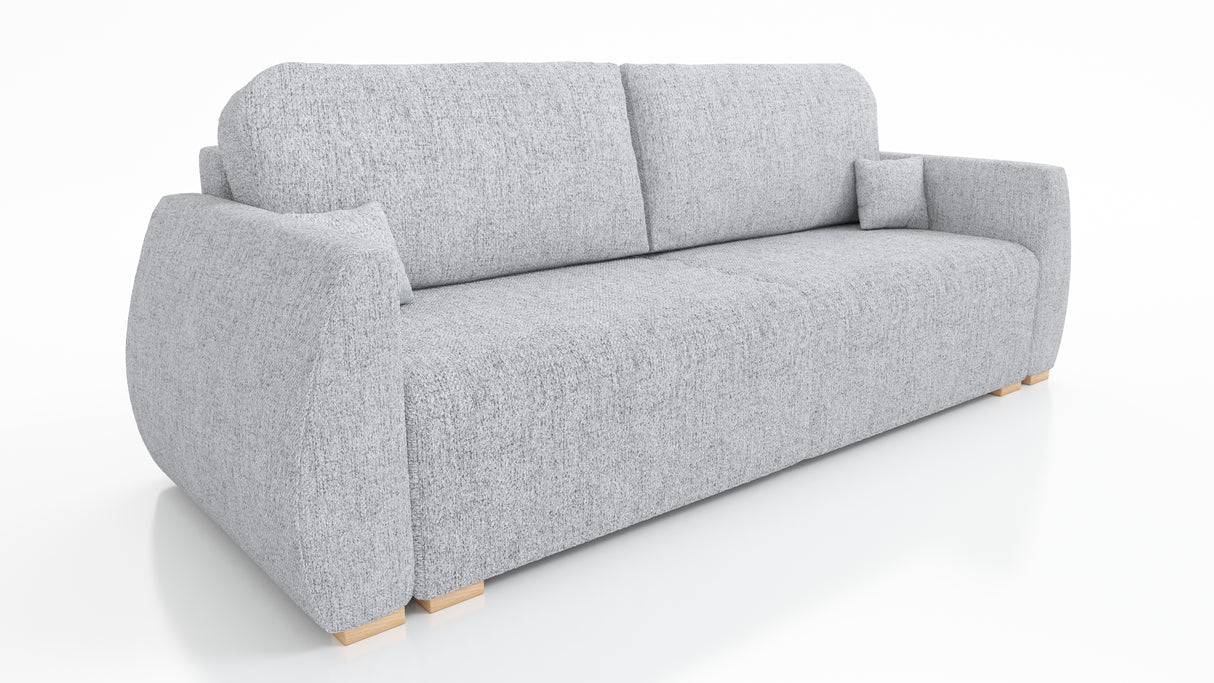 NEW! SOFA BED DALIA 221CM BONELL SPINGS + FOAM / CHOICE OF COLOR