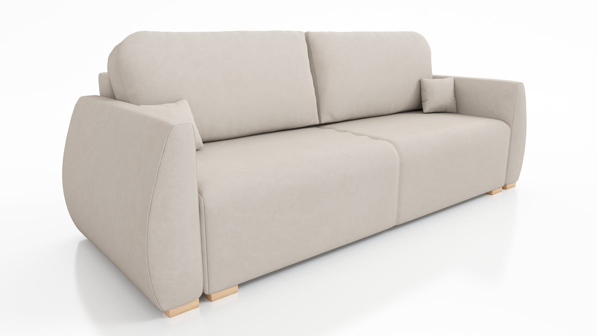NEW! SOFA BED DALIA 221CM BONELL SPINGS + FOAM / CHOICE OF COLOR