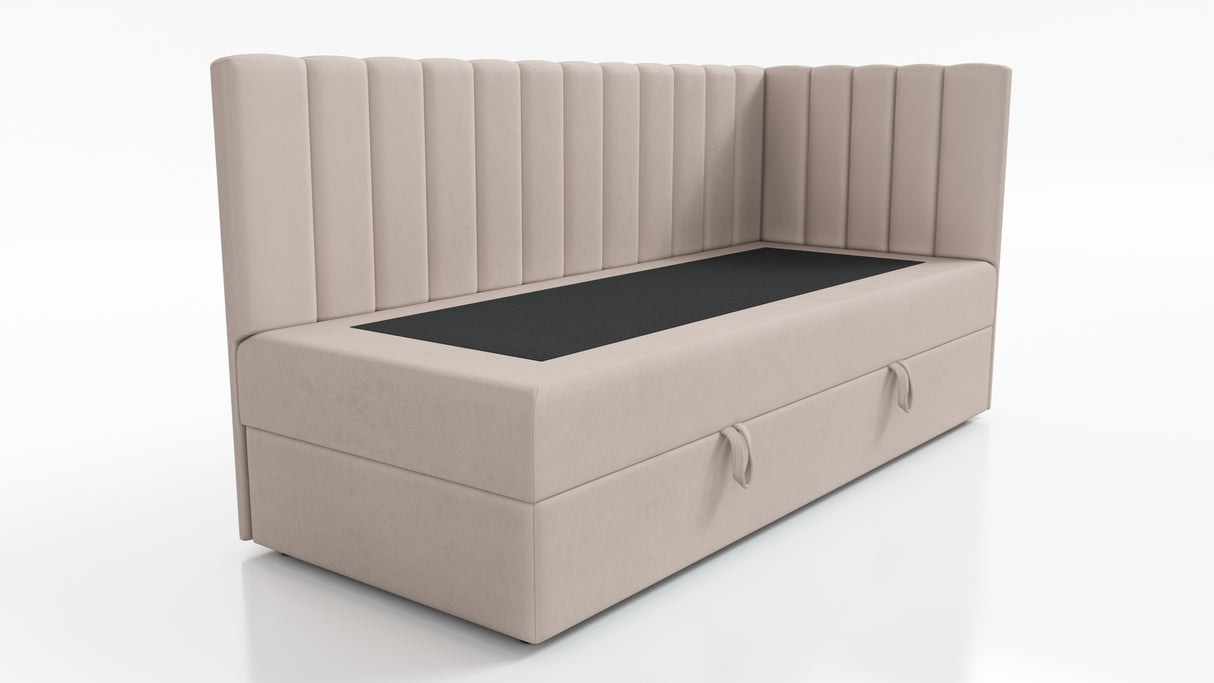 SINGLE BED LARA 80X200CM WITH LIGHT AND USB