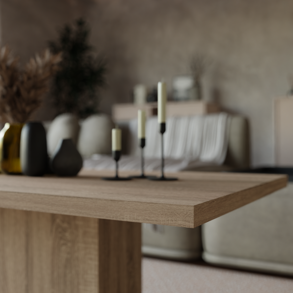 COFFEE TABLE BRISTOL SONOMA 110X60CM - Anna Furniture