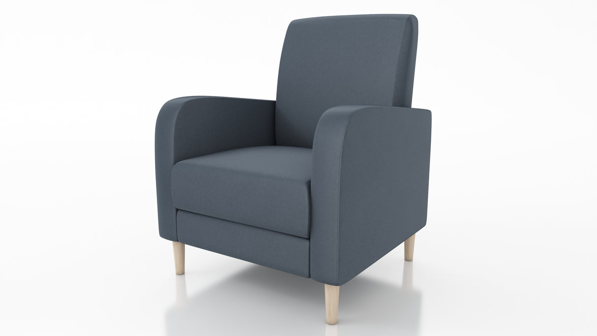 ARMCHAIR CARLO 74x90cm CHOICE OF MANY COLORSARMCHAIR CARLO is a beautiful free-standing chair made from strong, durable materials like pine wood, chipboard, fibreboard, and beech legs. The seat is carefully crafted with a corrugated spring and high-qualit