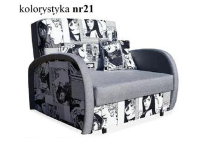 SINGLE SOFA BED SUZIE 97CM CHOICE OF COLORS / FOAMDimensions :- width 97 cm- height 85 cm- depth 95 cm- area sleeping 80/195 cm +/- 3The sofa is made of a wooden frame, the sleeping surface is made of PUR T30 / 42 foam.The sofa is unfolded using an automa