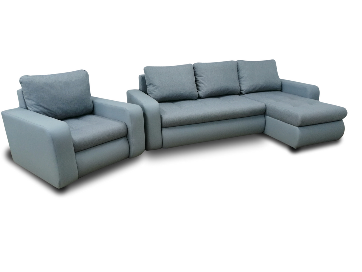 ARMCHAIR DAVY 95CMTO CHOOSE DIFFERENT COLOR YOU CAN CONTACT US TROUGH WHATSAPP MESSAGE.Dimensions width: 95 depth: 95 height: 87Specification made of foam and Bonel spring board structure / pine wood / hdf metal chrome legAnna Furniture