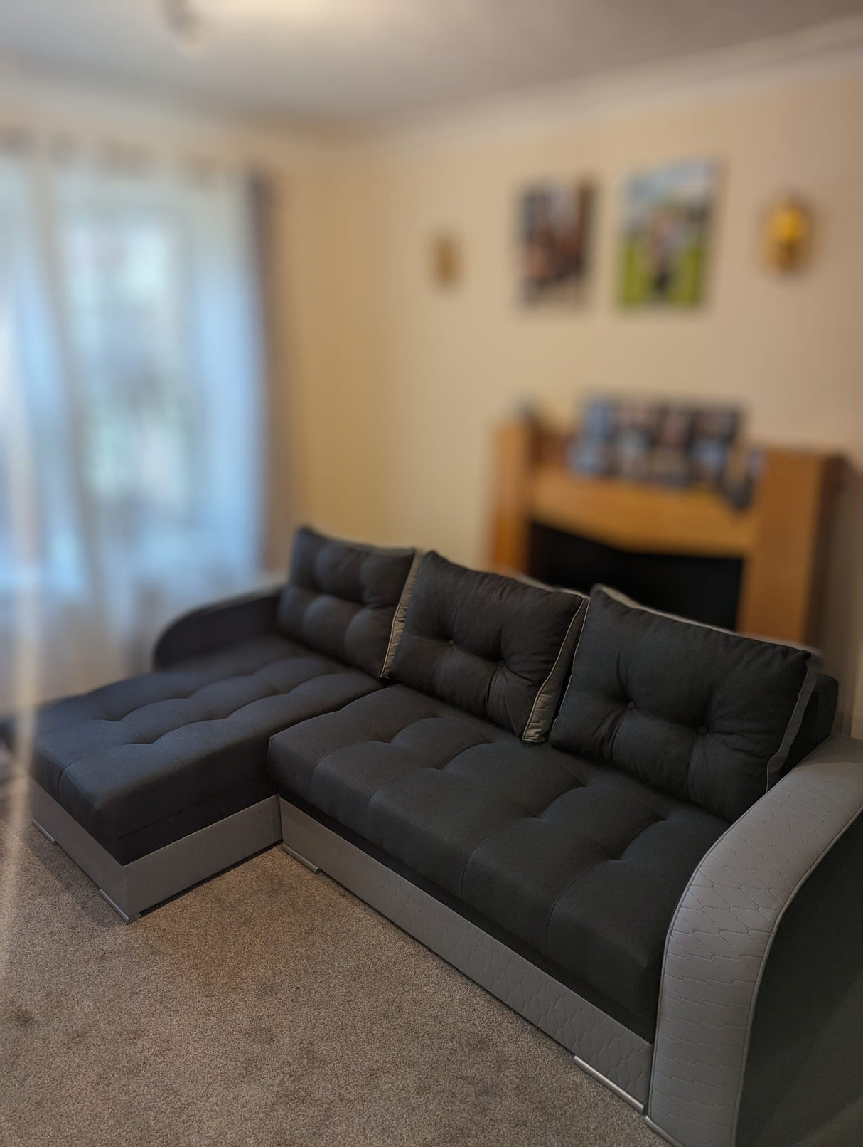 CORNER SOFA BED SAM TWIST 23 / 1132 236CM 2X STORAGE SPACE universal RIGHT/LEFT CORNER / BONELL SPRINGS + FOAMTHIS MODEL IS UNIVERSAL WHICH MEANS YOU CAN CHOOSE CORNER SIDE DURING ASSEMBLY3x PILLOWS INCLUDED2X STORAGE SPACE BONELL SPRINGS + FOAM - length: