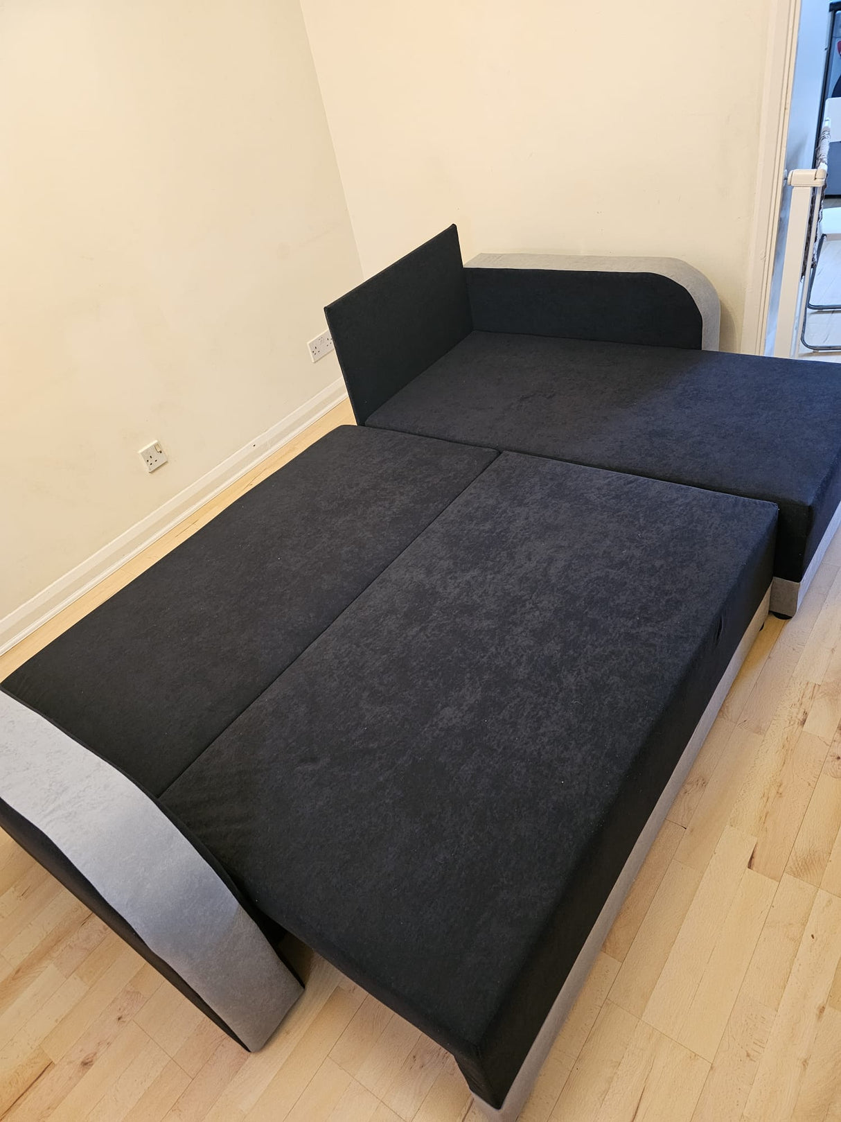 CORNER SOFA BED ALEXIS 228cm universal RIGHT/LEFT CORNER / FOAM - Anna Furniture