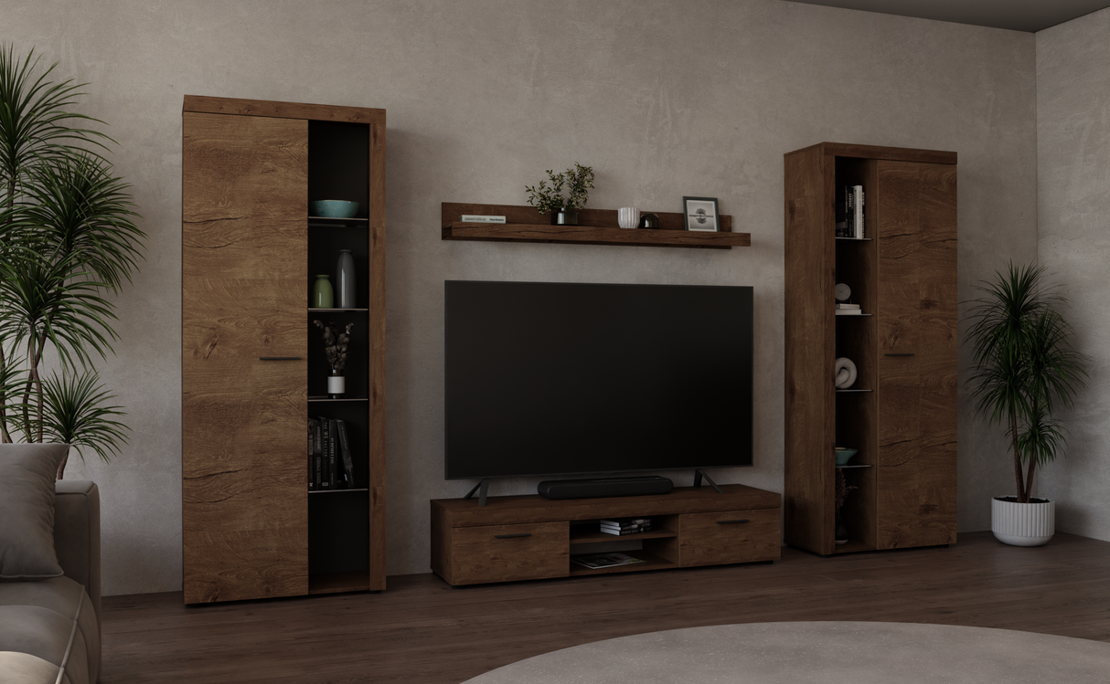 TV WALL UNIT ROMA XL LEFKAS - Anna Furniture