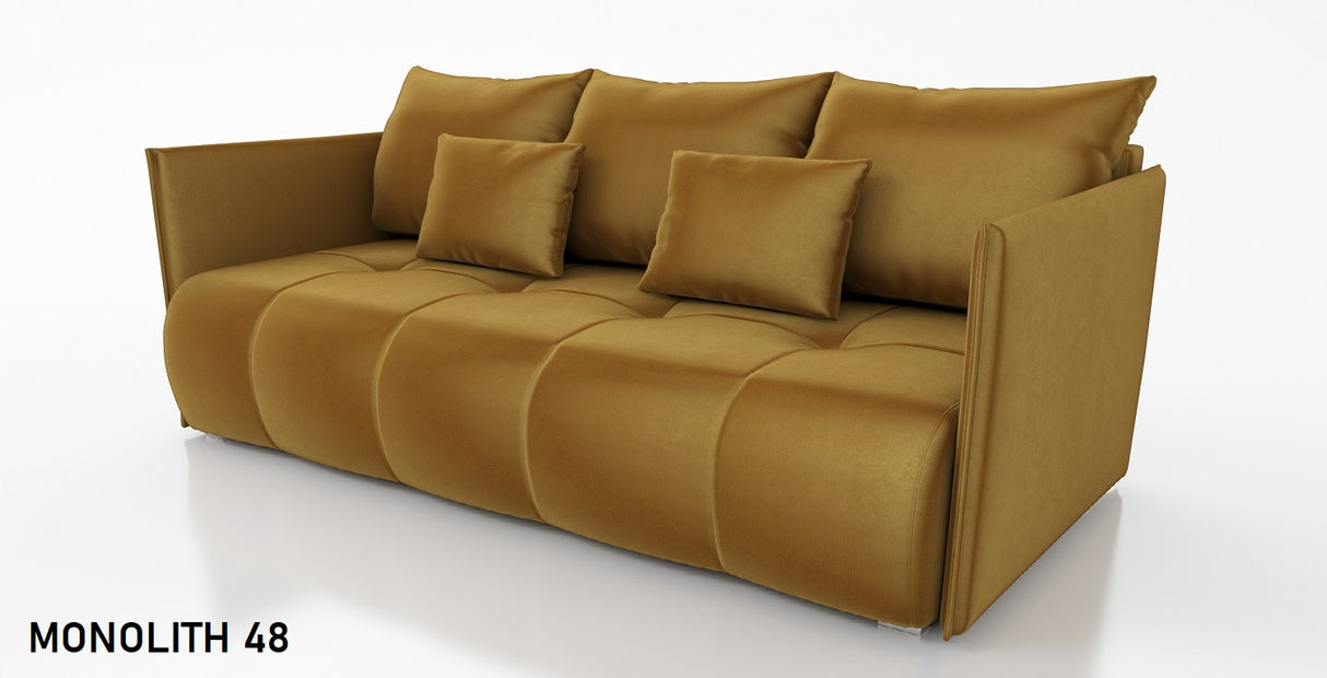 NEW! SOFA BED NESS 199CM SPINGS + FOAM / CHOICE OF COLOR - Anna Furniture