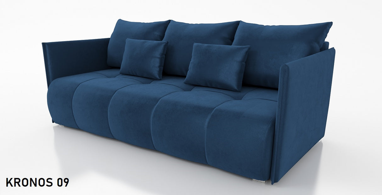 NEW! SOFA BED NESS 199CM SPINGS + FOAM / CHOICE OF COLOR - Anna Furniture