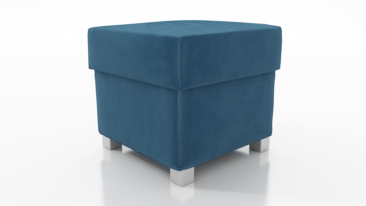 STOOL BOSS WITH STORAGE 41X41CM CHOICE OF 8 COLORSDimensions :- width 41/41 cm- height 40 cmSpecification- legs made of PVC, aluminum color- container- put on lidAnna Furniture
