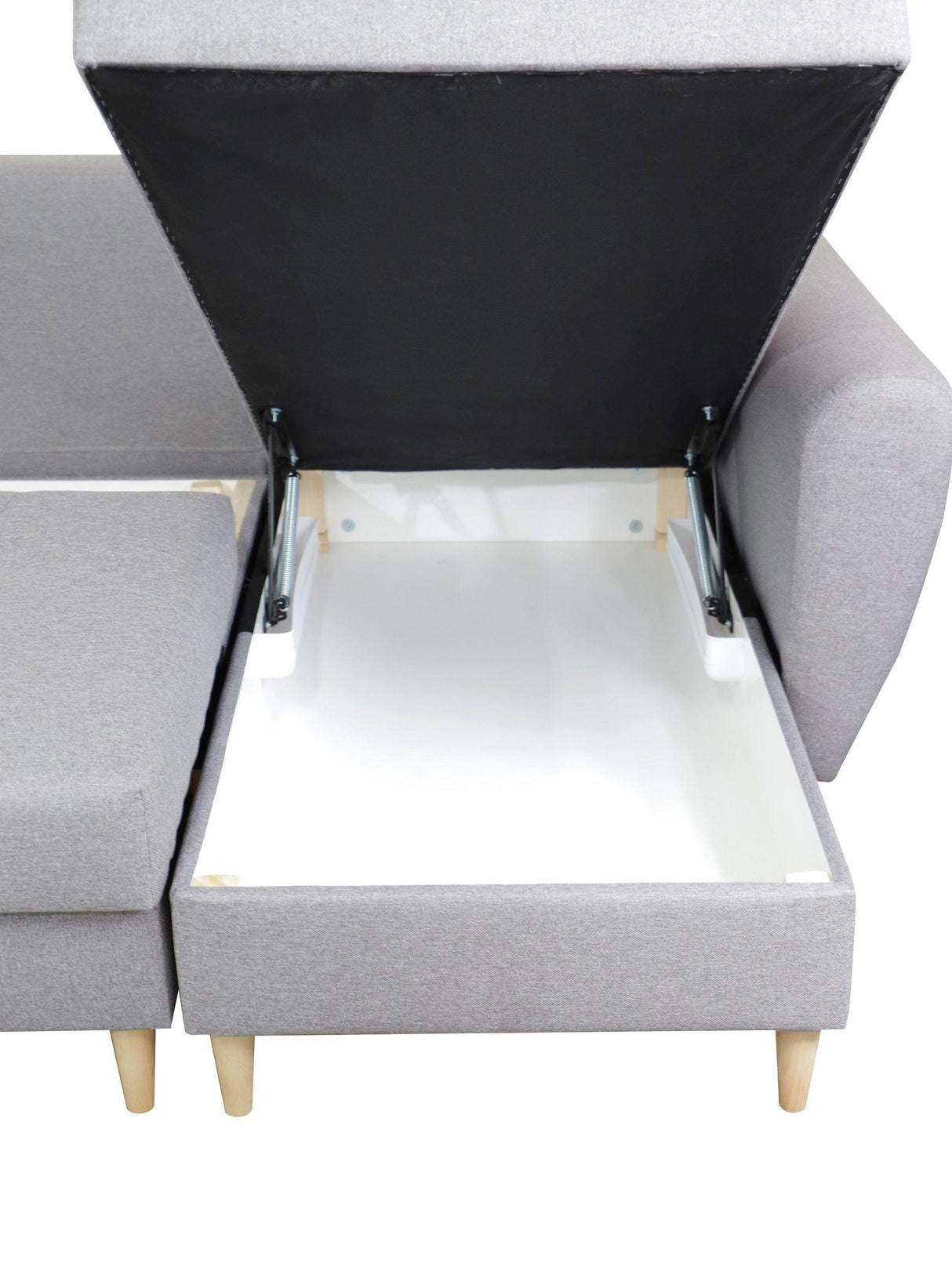 CORNER SOFA BED PALMO 2X STORAGE SPACE PINK MALMO 61 240cm universal RIGHT/LEFT CORNER / BONELL SPRINGS + FOAMVIEW ALL COLORS CLICK HERETHIS MODEL IS UNIVERSAL WHICH MEANS YOU CAN CHOOSE CORNER SIDE DURING ASSEMBLYMADE IN MALMO FABRIC CLICK HERE3x PILLOWS