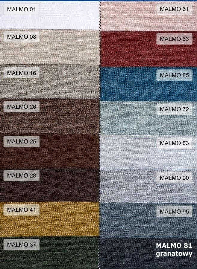 CORNER SOFA BED BRIAN 2X STORAGE SPACE MALMO 08 222x140cm universal RIGHT/LEFT CORNER / BONELL SPINGS + FOAMTHIS MODEL IS UNIVERSAL WHICH MEANS YOU CAN CHOOSE CORNER SIDE DURING ASSEMBLYMADE IN MALMO FABRIC CLICK HERE3x PILLOWS INCLUDED2X STORAGE SPACEWOO