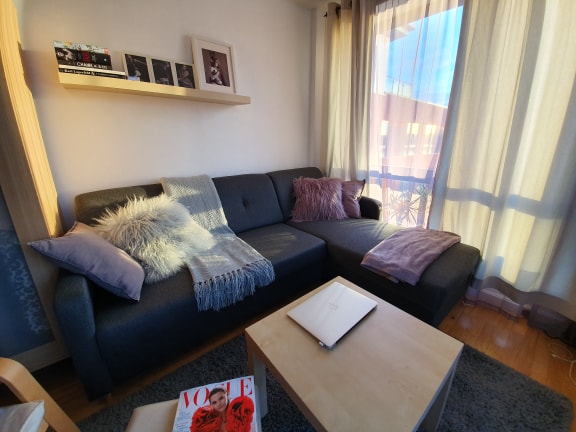 CORNER SOFA BED MILLI HUGO 94 GREY 220cm / SPRINGS + FOAMMADE IN HUGO FABRIC CLICK HEREWavy springs ✔ Easy to turn it into bed ✔ Storage space✔ Wooden legs ✔ Dimensions: W: 220cm D:165cm, H of seat 42cmAnna Furniture