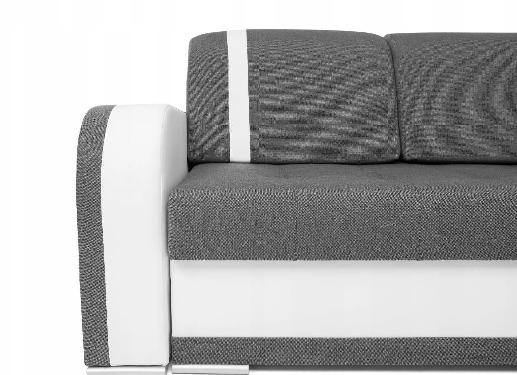 CORNER SOFA BED DINA 236CM 2X STORAGE SPACE INARI 96 / 1114 UNIVERSAL CORNER RIGHT/LEFT CORNER / BONELL SPRINGS + FOAMVIEW ALL COLORS CLICK HERETHIS MODEL IS UNIVERSAL WHICH MEANS YOU CAN CHOOSE CORNER SIDE DURING ASSEMBLYBONELL SPRINGS + FOAM 2X Storage