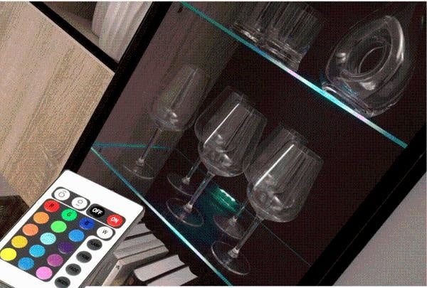 TV WALL UNIT SALSA WHITE MATTEFlat packed for self-assembly with a clear and easy instructions. Modern design makes it suitable for any interior.-Matt finish REMOTE CONTROL 16 COLORS LED LIGHTS £20Anna Furniture