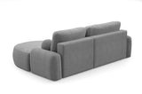 CORNER SOFA BED LUNA 264CM  / FOAM STAIN PROOF FABRIC