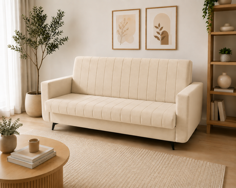 SOFA BED LINEA 218CM / SPRINGS + FOAM