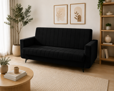 SOFA BED LINEA 218CM / SPRINGS + FOAM
