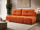 NEW!! SOFA BED MOKKA 205 CM FOAM + WAVY SPINGS CHOICE OF COLORS