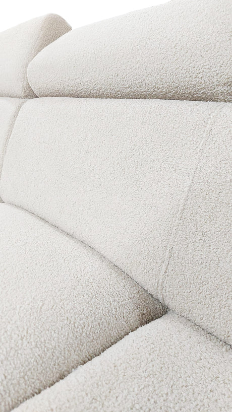 UNIVERSAL CORNER SOFA BED LAMBI 249CM BOUCLE FABRIC ADJUSTABLE HEADREST *CHOICE OF COLORS* / SPRINGS + FOAMADJUSTABLE HEADRESTSBOUCLE FABRIC1X STORAGE SPACEMADE IN LAMBI FABRIC CLICK HERE THIS MODEL IS UNIVERSAL WHICH MEANS YOUR CAN CHOOSE CORNER SIDE DUR