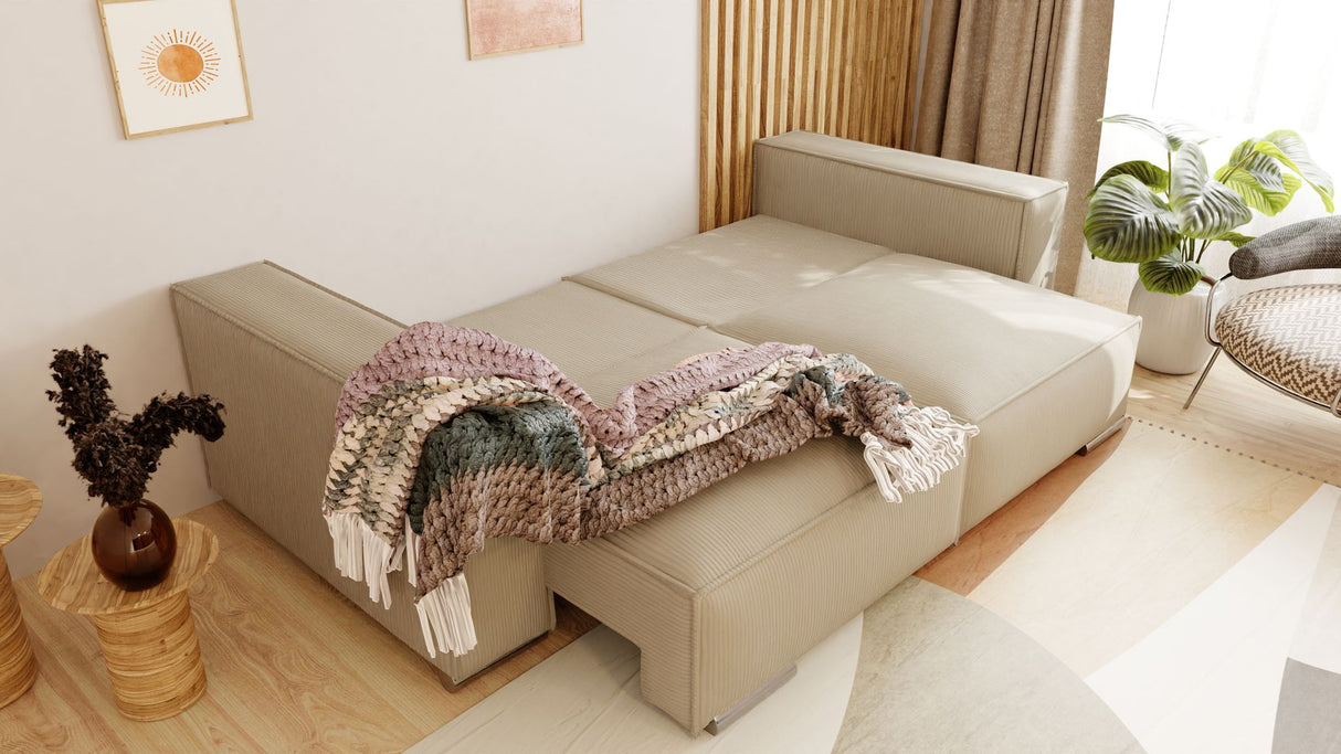 SOFA BED FIORD POSO 14 250cm / SPRINGS + FOAMSOFA DIMENSIONS: sleeping area 154/190 cm width 249 cm depth 94 cm height to the seat 40 cm side height 58 cm seat depth 79 cm (without cushions) seat depth 62 cm (with cushions)* dimensions given with a tolera