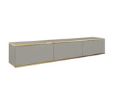 Floating TV Stand ORO 175 greyTV Stand ORO 175 Depth: 32cmWidth: 175cmHeight: 30cmA modern tv table is a practical and elegant piece of furniture, a perfect for people who looking for functional furniture for a modern interior.The simple design guarantees
