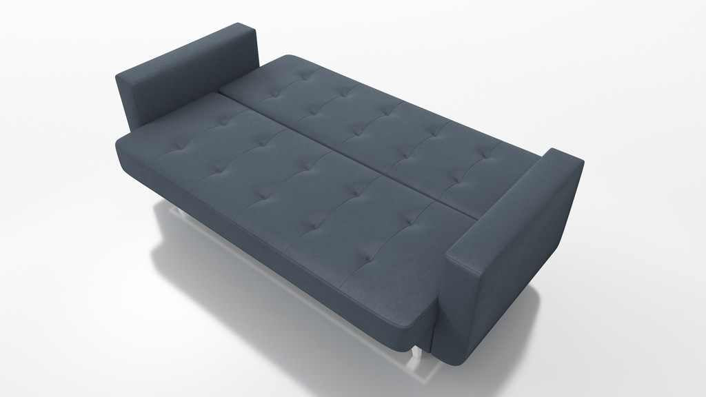 SOFA BED NEO 218cm / SPRINGS + FOAM CHOICE OF COLOR EASY CLEAN FABRICThe NEO sofa is made of high-quality VELVET fabric with a stain-resistant coating.comfortable and solidSpecification:free-standing sofawooden legs (color to choose)stitched seat and back
