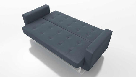 SOFA BED NEO 218cm / SPRINGS + FOAM CHOICE OF COLOR EASY CLEAN FABRICThe NEO sofa is made of high-quality VELVET fabric with a stain-resistant coating.comfortable and solidSpecification:free-standing sofawooden legs (color to choose)stitched seat and back