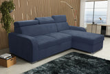 UNIVERSAL CORNER SOFA BED ASTEE 235CM ASTI12 EASY CLEAN FABRIC ADJUSTABLE HEADREST / SPRINGS + FOAMTHIS MODEL IS UNIVERSAL WHICH MEANS YOU CAN CHOOSE CORNER SIDE DURING ASSEMBLYADJUSTABLE HEADREST1X STORAGE SPACE MADE IN ASTI FABRIC CLICK HERE THIS MODEL