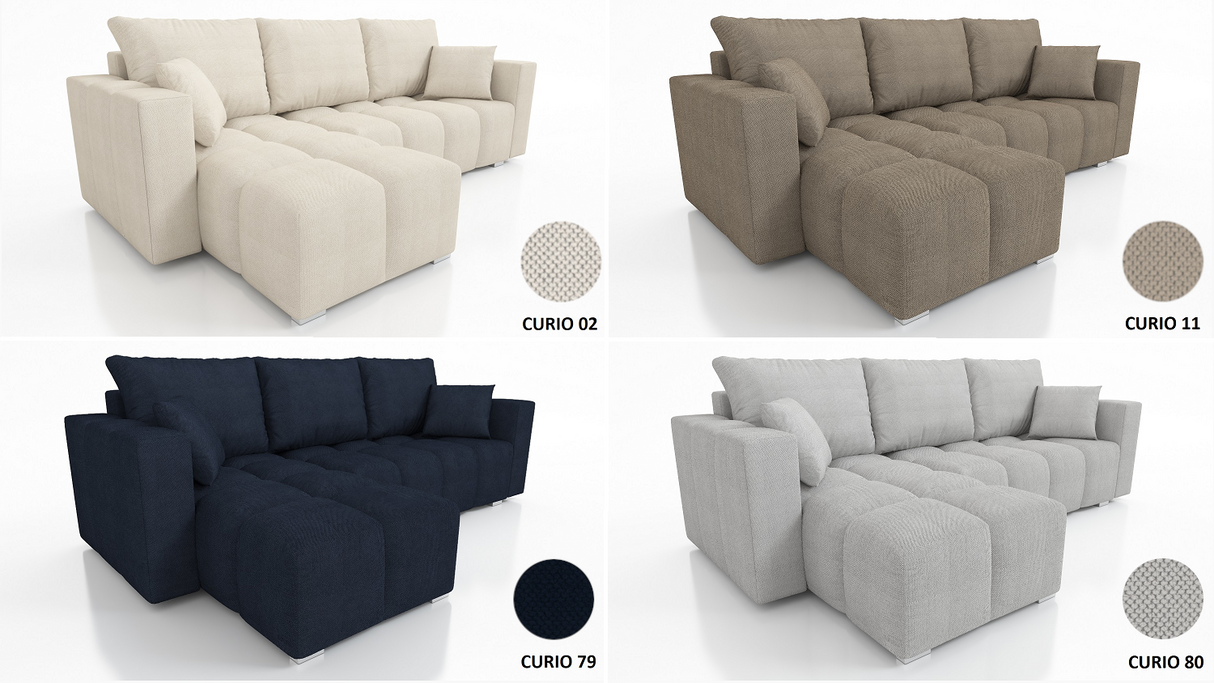 UNIVERSAL CORNER COLT 249CM / SPRINGS + FOAM - Anna Furniture