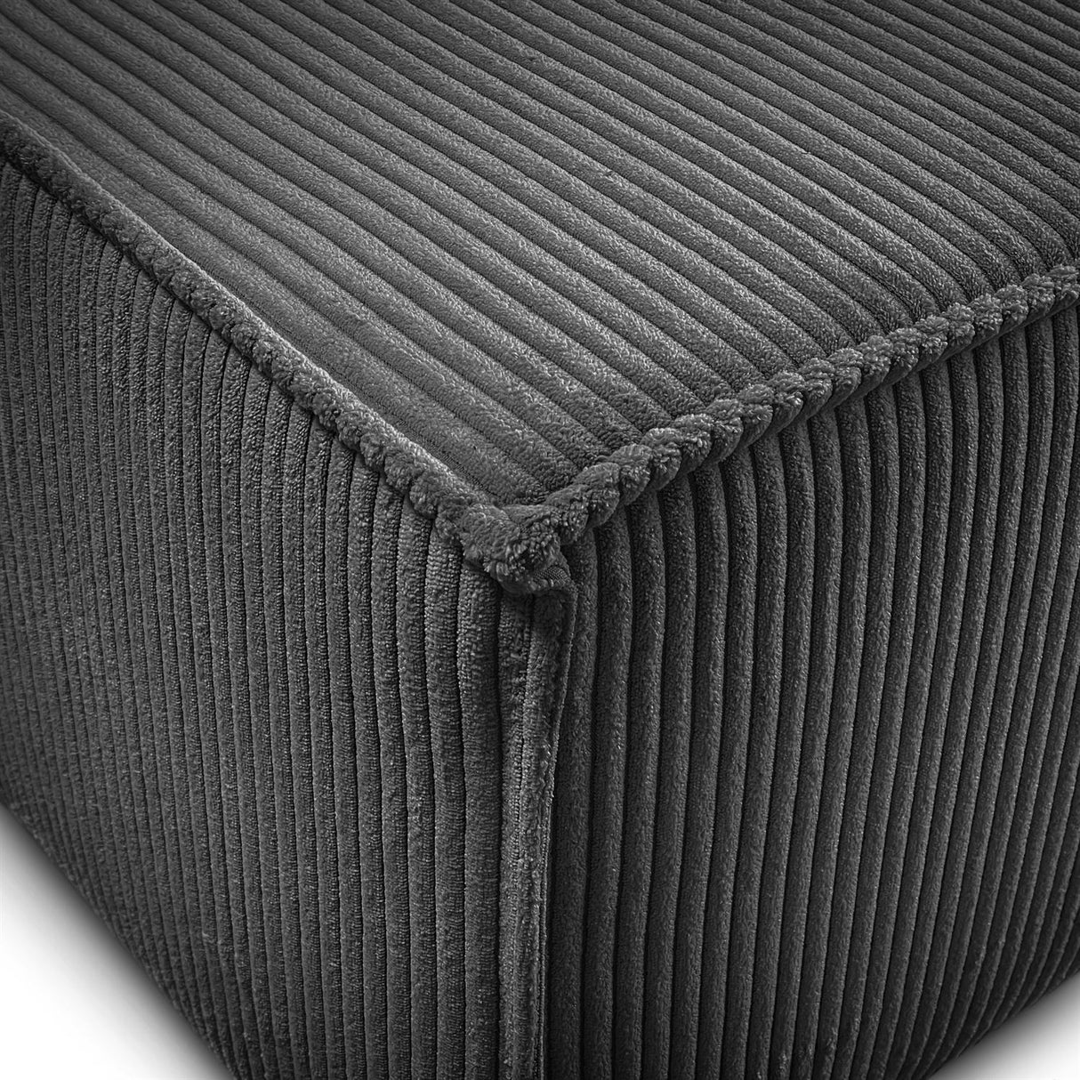 CORNER SOFA BED BERGAMO XL 277CM SPRINGS + FOAMDimensions: total width: 277 cm, total height: 83 cm, total depth: 143 cm, sleeping area: 130x230 cm. Color: POSO fabric Execution: L-shaped corner, corner sofa with sleeping function, corner sofa with a bedd