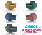 ARMCHAIR MONE EASY CLEAN FABRICChair dimensions: width 90 cm seat width 60 cm height to the seat 44 cm depth 96 cm height of the legs 13 cmSpecification: stain resistant fabric free-standing furniture upholstered in fabric at the back 3-chamber pillow wit