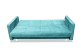 SOFA BED COSMO 210cm KRONOS 05 / SPRINGS + FOAMSofa dimensions: sleeping area 120/187 cm width 210 cm depth 90 cm height to the seat 43 cm height of the legs 9 cm* dimensions are given with a tolerance of +/- 3 cmThe sleeping area is entirely made of spri