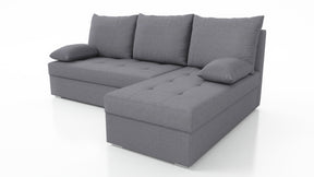 CORNER SOFA BED LOTUS S 200CM 2X STORAGE SPACE - Anna Furniture