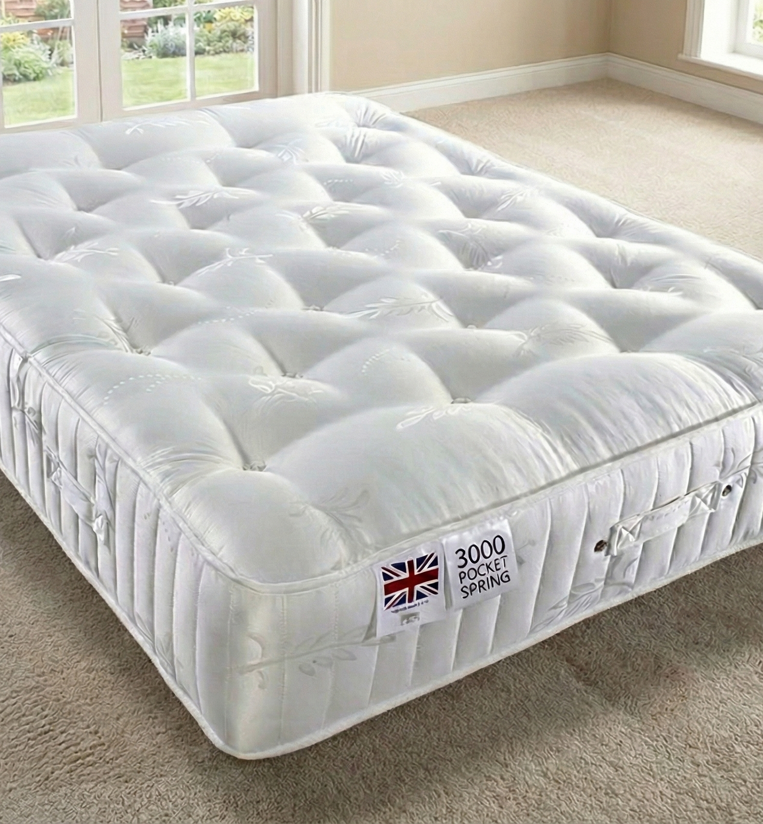 FREE DELIVERY! Luxury Wingback Chesterfield Ottoman Bed Frame – Deep Button Tufted Velvet | Available in All Sizes