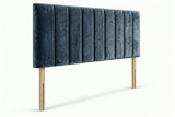 24" Upholstered Headboard – PLUSH Velvet Fabric