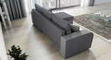 CORNER SOFA BED HAWO 242cm universal RIGHT/LEFT CORNER / FOAM + SPINGS