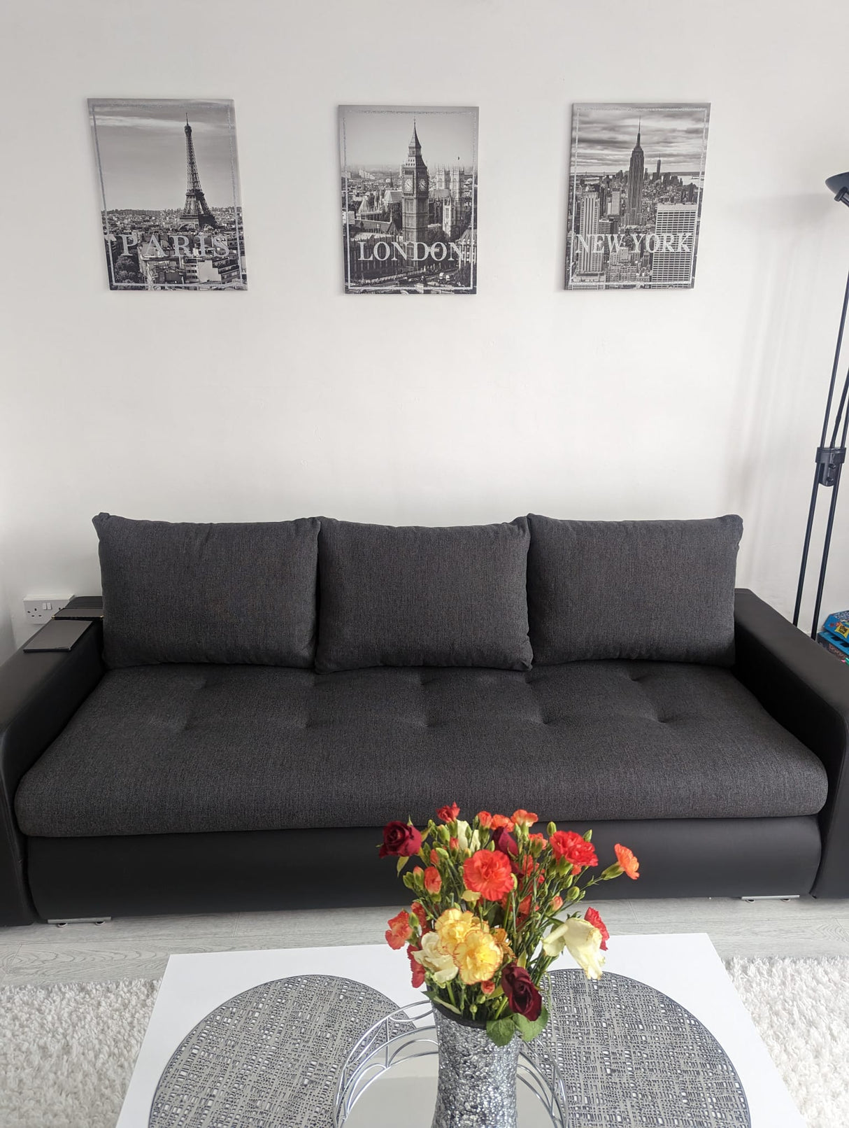 SOFA BED DAVY 228CM / BONELL SPRINGS + FOAM CHOICE OF COLORMADE IN FABRIC INARI CLICK HERE + MADRID FAUX LEATHER CLICK HERE Dimensions:- 143/190 sleeping area- width 228- depth 93- height to the seat 42* dimensions are given with a tolerance of +/- 3 cmSp