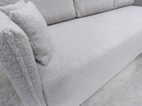 NEW! SOFA BED BIANCA 207CM BONELL SPINGS + FOAM BOUCLE FABRIC / CHOICE OF COLOR