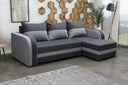 CORNER SOFA BED FLORIDA 238CM universal RIGHT/LEFT CORNER / FOAMTHIS MODEL IN UNIVERSAL WHICH MEANS YOU CAN CHOOSE CORNER SIDE DURING ASSEMBLY3x PILLOWS INCLUDED1X STORAGE SPACESLEEPING FUNCTIONSAWANA FABRICDIMENTIONSWidth: 238 cmDepth: 138cmSleeping area