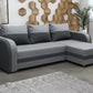 CORNER SOFA BED FLORIDA 238CM universal RIGHT/LEFT CORNER / FOAMTHIS MODEL IN UNIVERSAL WHICH MEANS YOU CAN CHOOSE CORNER SIDE DURING ASSEMBLY3x PILLOWS INCLUDED1X STORAGE SPACESLEEPING FUNCTIONSAWANA FABRICDIMENTIONSWidth: 238 cmDepth: 138cmSleeping area