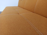 SOFA BED AXEL 195CM TWIST 10 YELLOW / SPRINGS + FOAM
