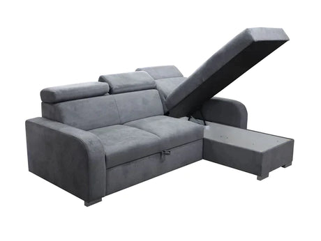 UNIVERSAL CORNER SOFA BED ASTEE 235CM ASTI29 EASY CLEAN FABRIC ADJUSTABLE HEADREST / SPRINGS + FOAMTHIS MODEL IS UNIVERSAL WHICH MEANS YOU CAN CHOOSE CORNER SIDE DURING ASSEMBLYADJUSTABLE HEADREST1X STORAGE SPACE MADE IN ASTI FABRIC CLICK HERE THIS MODEL