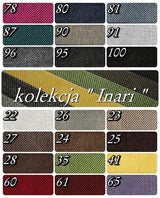 SOFA BED RIVIA 195CM CHOICE OF COLOR / BONELL SPRINGS + FOAM