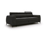 NEW!! SOFA BED AURA 258 CM FOAM + WAVY SPINGS CHOICE OF COLORS