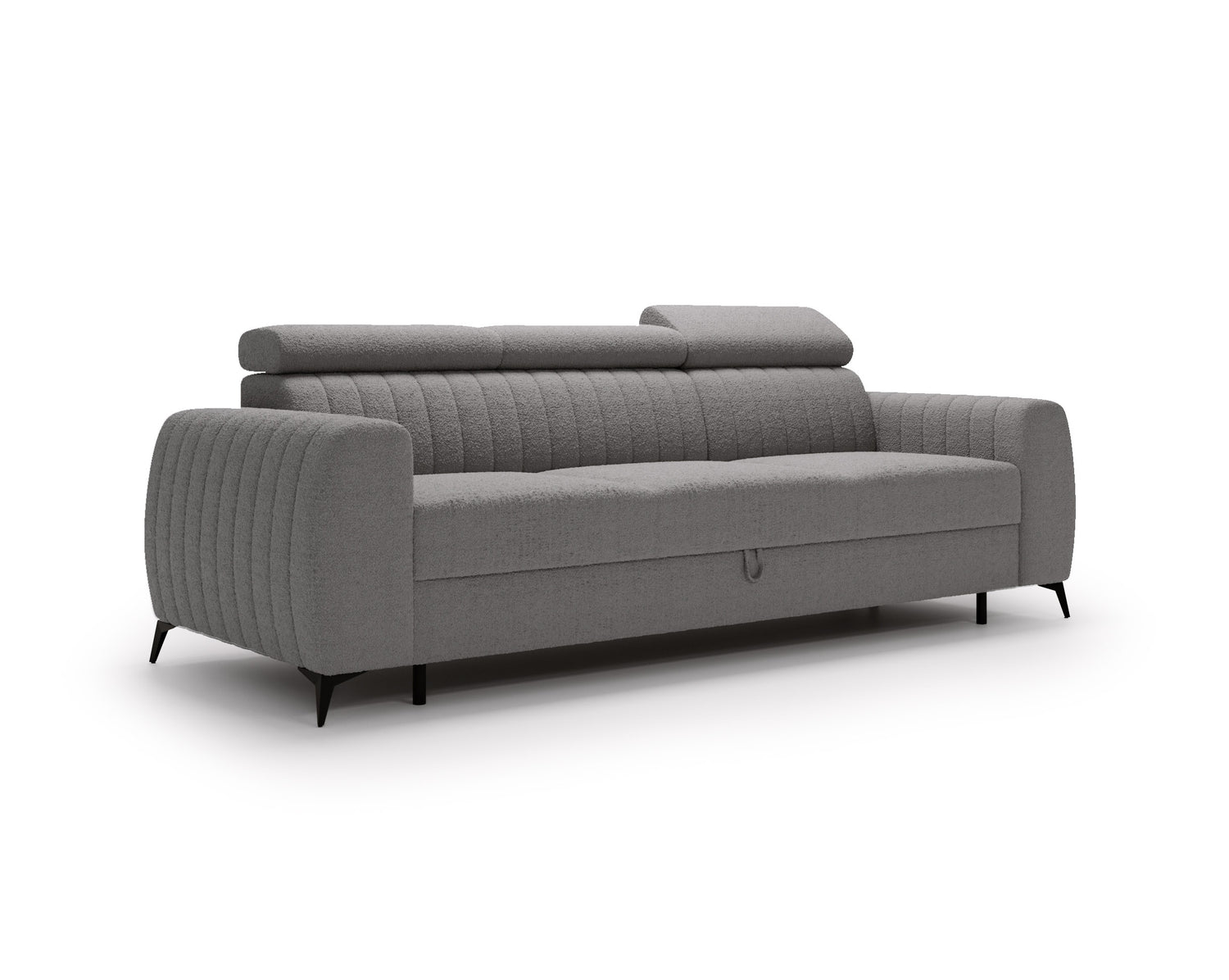 NEW!! SOFA BED AURA 258 CM FOAM + WAVY SPINGS CHOICE OF COLORS