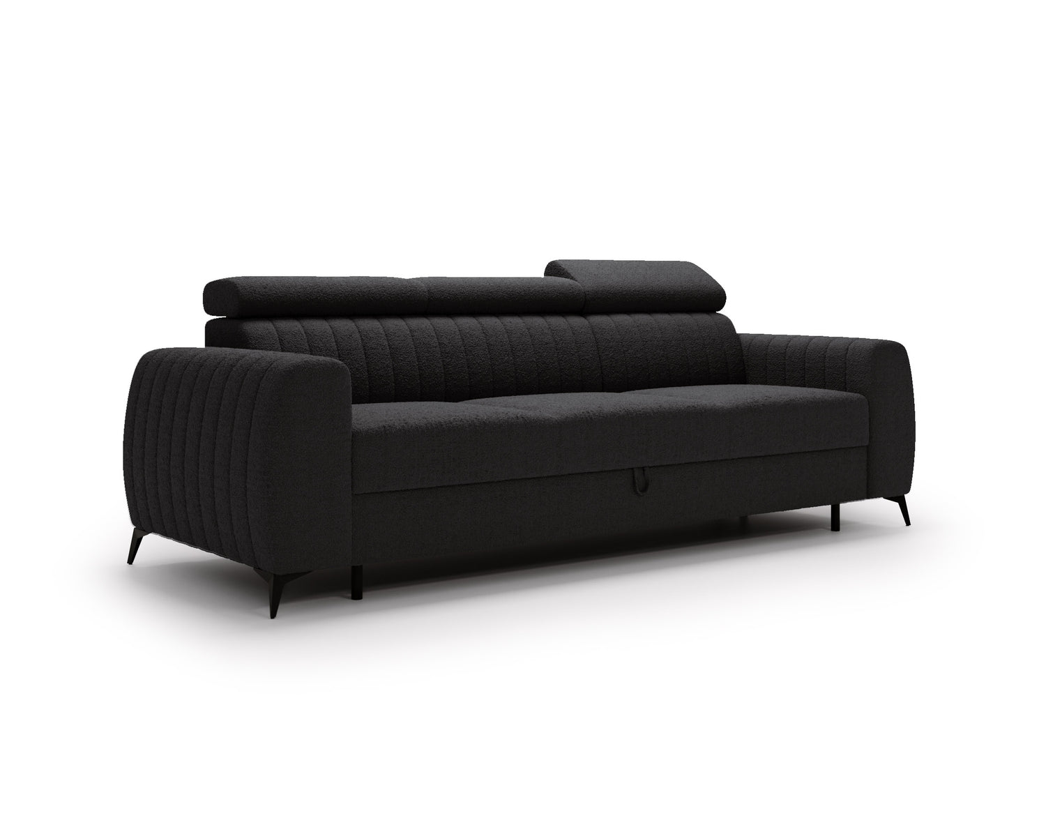 NEW!! SOFA BED AURA 258 CM FOAM + WAVY SPINGS CHOICE OF COLORS