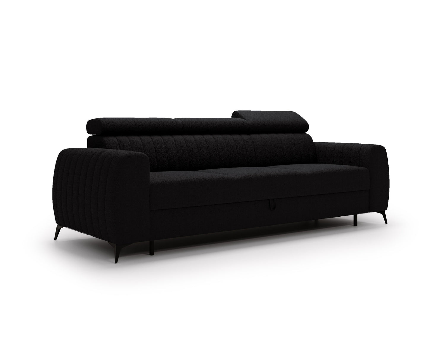 NEW!! SOFA BED AURA 258 CM FOAM + WAVY SPINGS CHOICE OF COLORS